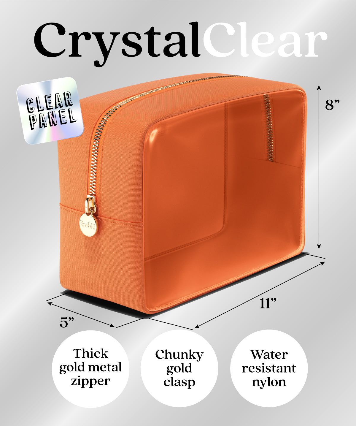 stoney clover clear backpack