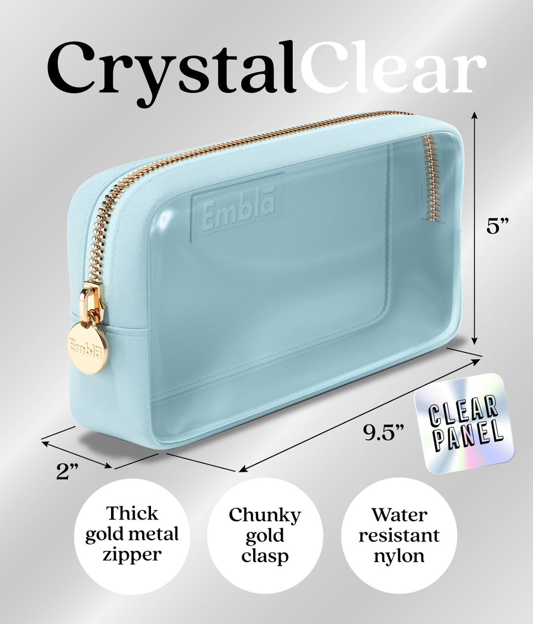 Clear Small Sky Pouch