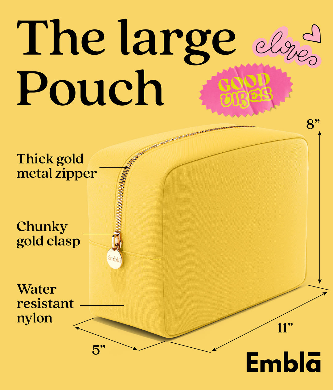 The Large Lemon Pouch