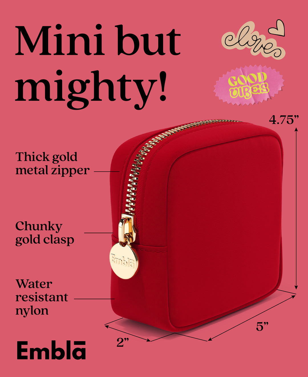 The Mini Ruby Pouch