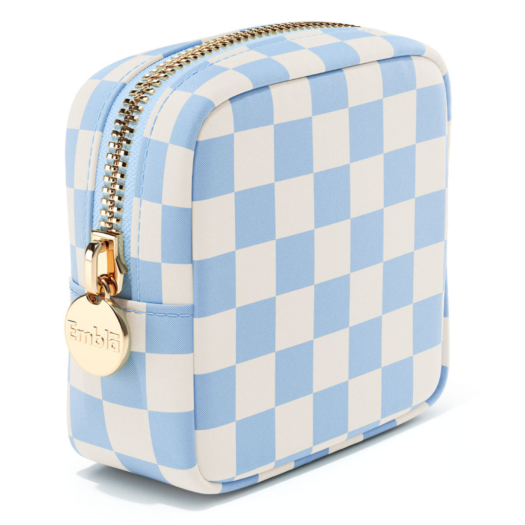 Checkered Mini Sky Pouch